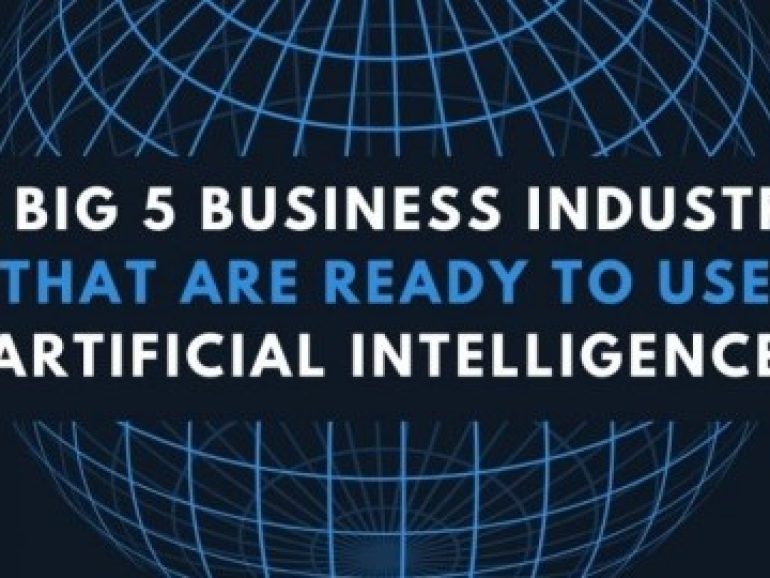 The Big 5 Business Industries That Are Ready To Use Artificial Intelligence